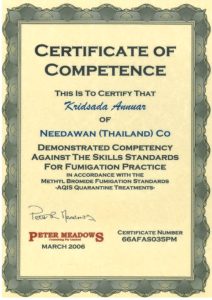 Certificate Of Competence