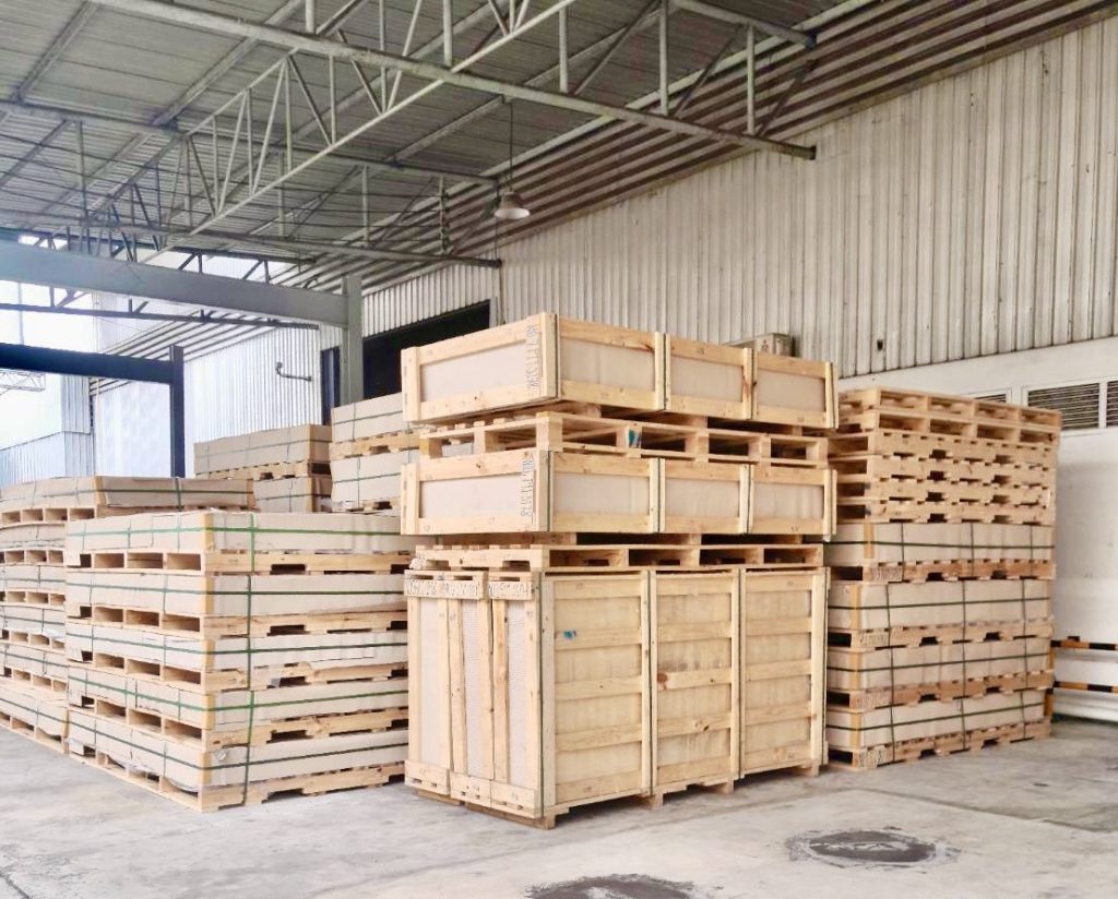 จัดจำหน่ายบรรจุภัณฑ์ไม้ ISPM15